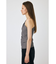 PLAID ONE SHOULDER ブラウス