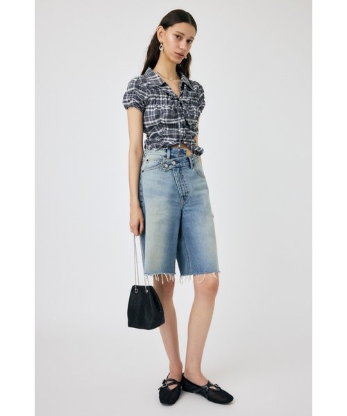 SHIRRING RIBBON シャツ｜マウジーの通販｜&mall（アンドモール