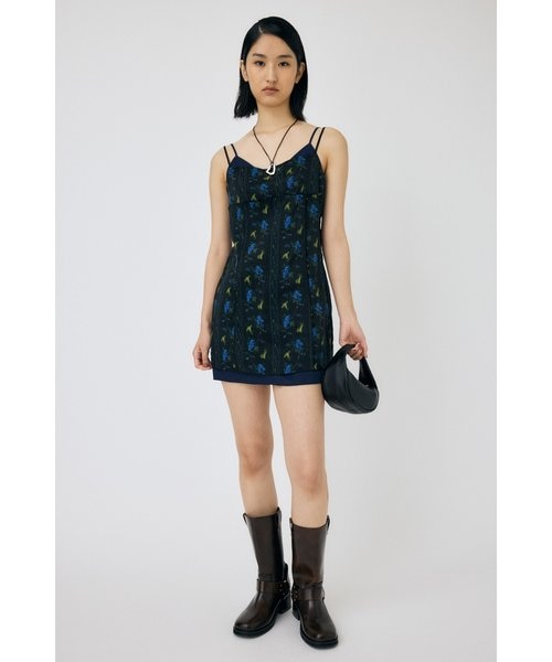 MOUSSY SHEER LAYERED SLIP ミニドレス MOUSSY（マウジー）の「SHEER LAYERED SLIP ミニドレス