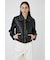 FAUX LEATHER MINIMAL ジャケット