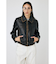 FAUX LEATHER MINIMAL ジャケット