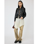 FAUX LEATHER MINIMAL ジャケット