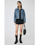 FAUX LEATHER MINIMAL ジャケット