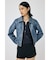 FAUX LEATHER MINIMAL ジャケット