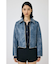 FAUX LEATHER MINIMAL ジャケット