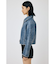 FAUX LEATHER MINIMAL ジャケット