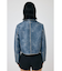 FAUX LEATHER MINIMAL ジャケット