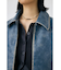 FAUX LEATHER MINIMAL ジャケット