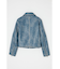 FAUX LEATHER MINIMAL ジャケット