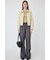 FAUX LEATHER MINIMAL ジャケット