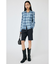 DOUBLE FRONT TARTAN シャツ