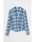 DOUBLE FRONT TARTAN シャツ