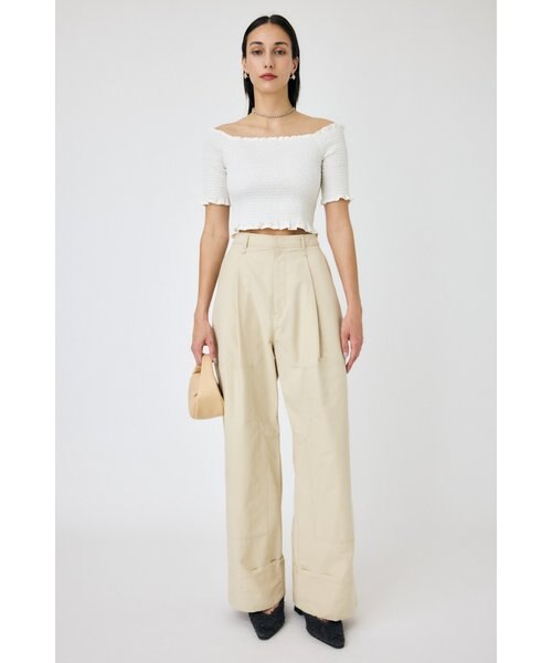 MOUSSY DOUBLE KNEE タックパンツ MOUSSY | DOUBLE KNEE タックパンツ (パンツ ) |SHEL'TTER WEBSTORE