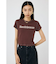 CONTRAST ステッチ Tシャツ