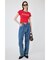 CONTRAST ステッチ Tシャツ