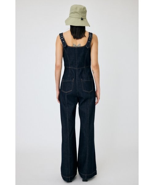 MOUSSY FRONT ZIP FIT サロペット MOUSSY | FRONT ZIP FIT サロペット (オールインワン ) |SHEL