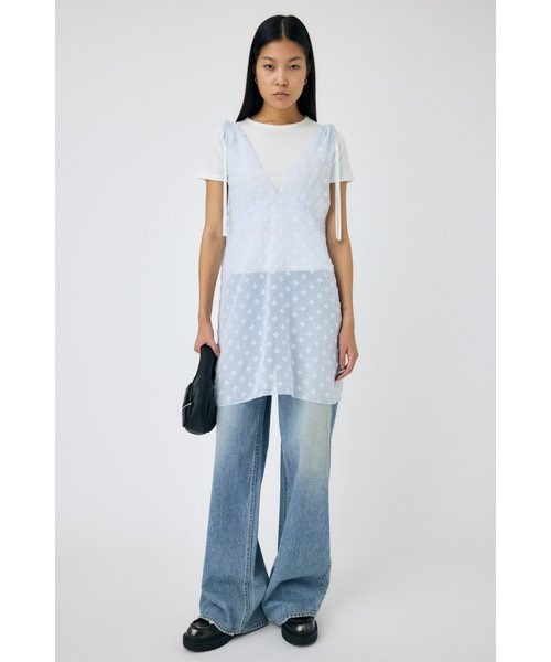FLOWER MOTIF シアーミニドレス｜マウジーの通販｜&mall（アンド