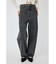 DROP WAIST ストレートデニム