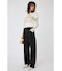 DROP WAIST ストレートデニム
