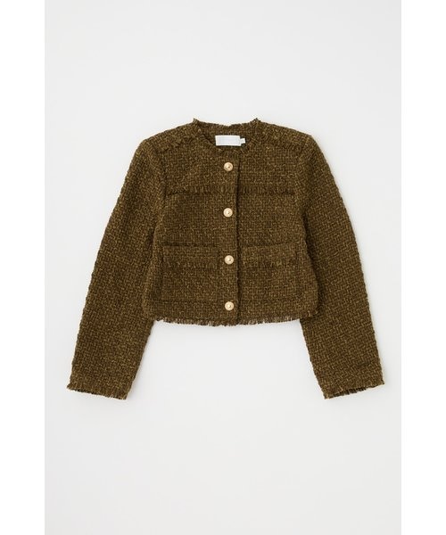 マウジー　COMPACT TWEED ジャケット COMPACT TWEED ジャケット｜マウジーの通販｜&mall（アンドモール