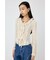 CUT LACE RUFFLE ブラウス