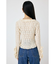 CUT LACE RUFFLE ブラウス
