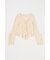 CUT LACE RUFFLE ブラウス