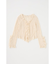 CUT LACE RUFFLE ブラウス
