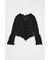 CUT LACE RUFFLE ブラウス
