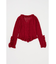 CUT LACE RUFFLE ブラウス