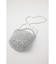KNITTED サテンバッグ