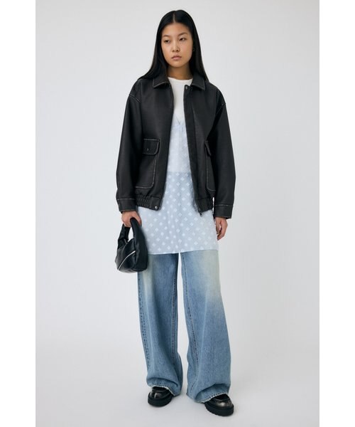 F／LEATHER A-2 フライトジャケット｜マウジーの通販｜&mall（アンド