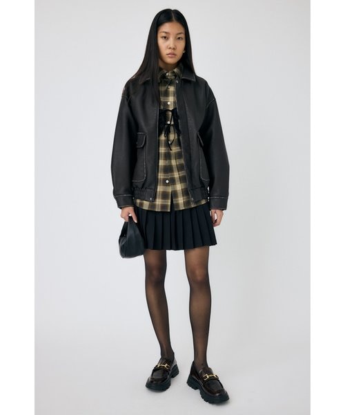 F／LEATHER A-2 フライトジャケット｜マウジーの通販｜&mall（アンド