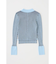 RIB KNIT カーディガン&キャミ
