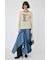 SHEER LOGO ロングスリーブTシャツ