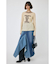 SHEER LOGO ロングスリーブTシャツ