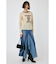 SHEER LOGO ロングスリーブTシャツ