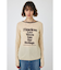 SHEER LOGO ロングスリーブTシャツ