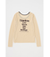 SHEER LOGO ロングスリーブTシャツ