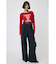 SHEER LOGO ロングスリーブTシャツ