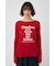SHEER LOGO ロングスリーブTシャツ
