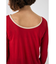 SHEER LOGO ロングスリーブTシャツ