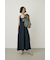 レースアップワンピース　リサイクルポリエステル使用
