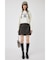 JACQUARD MOUSSY ニットトップス
