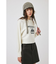 JACQUARD MOUSSY ニットトップス