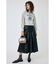 JACQUARD MOUSSY ニットトップス