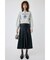 JACQUARD MOUSSY ニットトップス