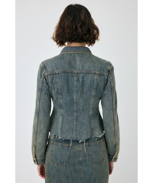 WAIST TUCK デニムシャツ ブルー｜マウジーの通販｜&mall（アンド