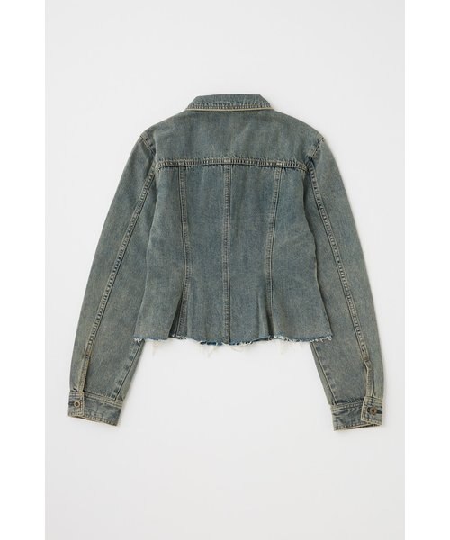 WAIST TUCK デニムシャツ ブルー｜マウジーの通販｜&mall