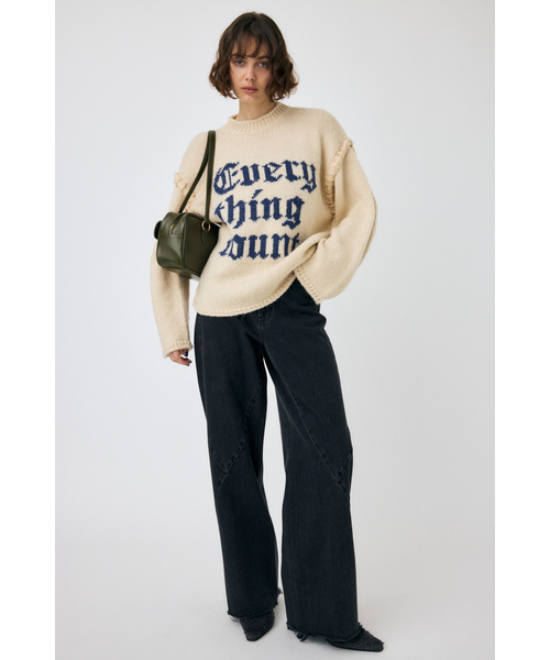 KNITTED WORDS セーター｜マウジーの通販｜&mall（アンドモール）三井